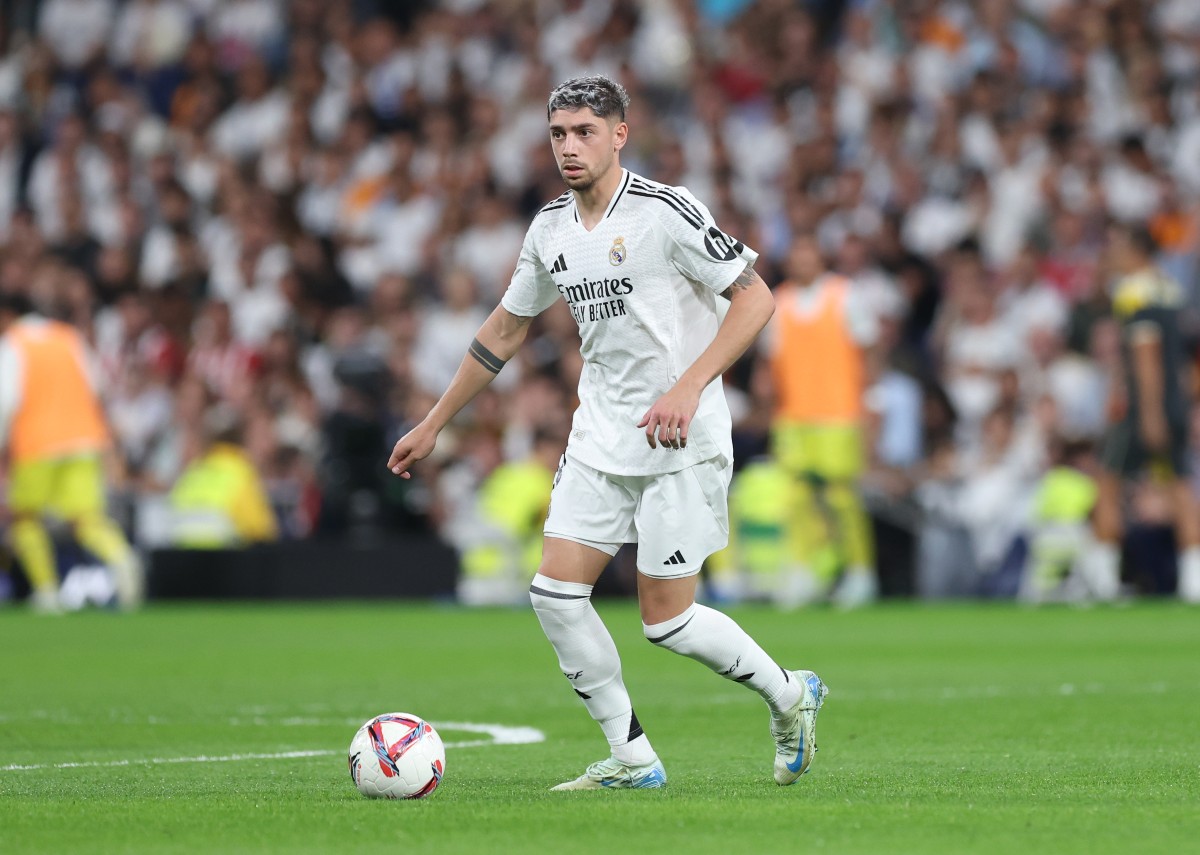 Federico Valverde in action for Real Madrid