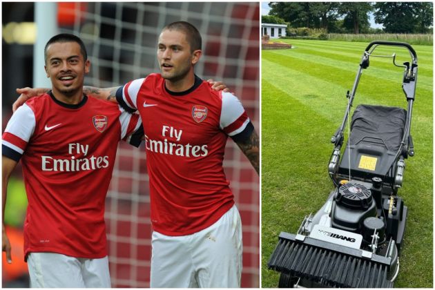 Henri Lansbury during his time at Arsenal