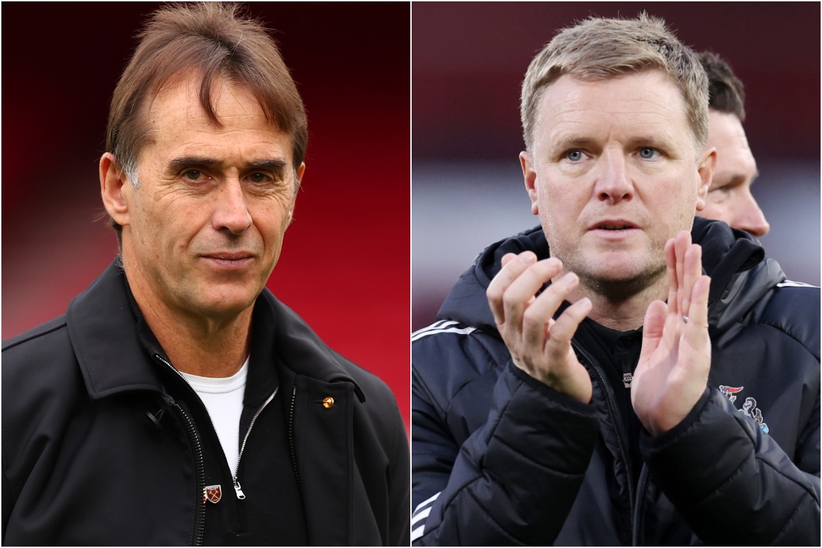 Julen Lopetegui and Eddie Howe