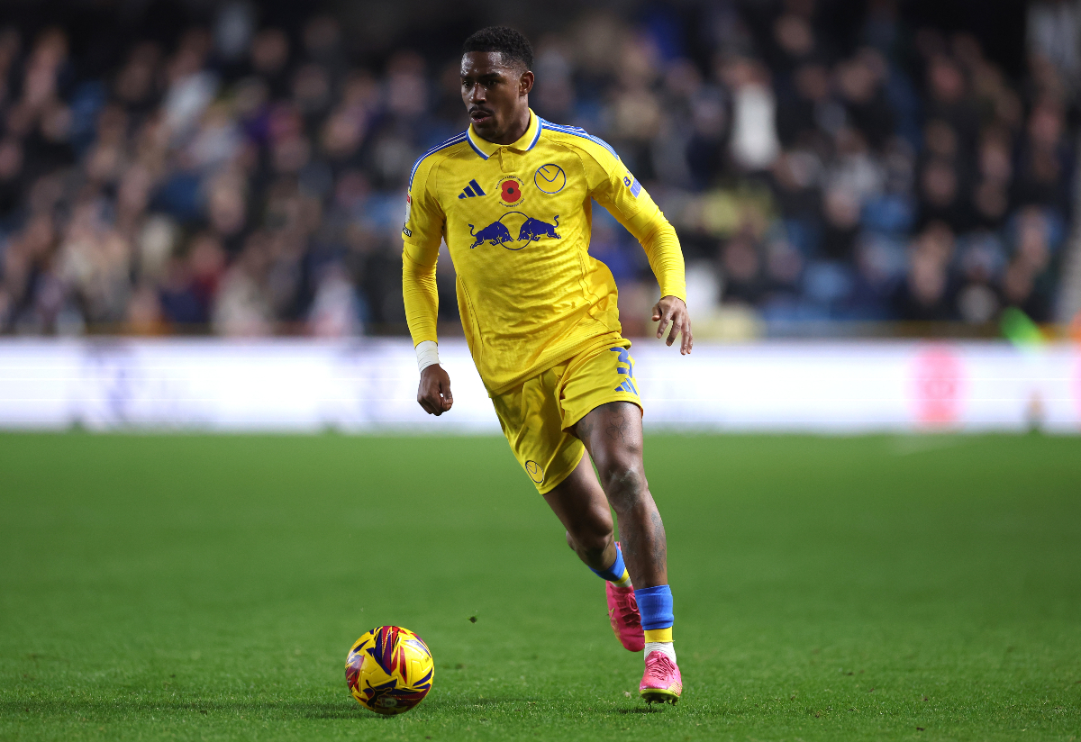 Junior Firpo in action for Leeds 