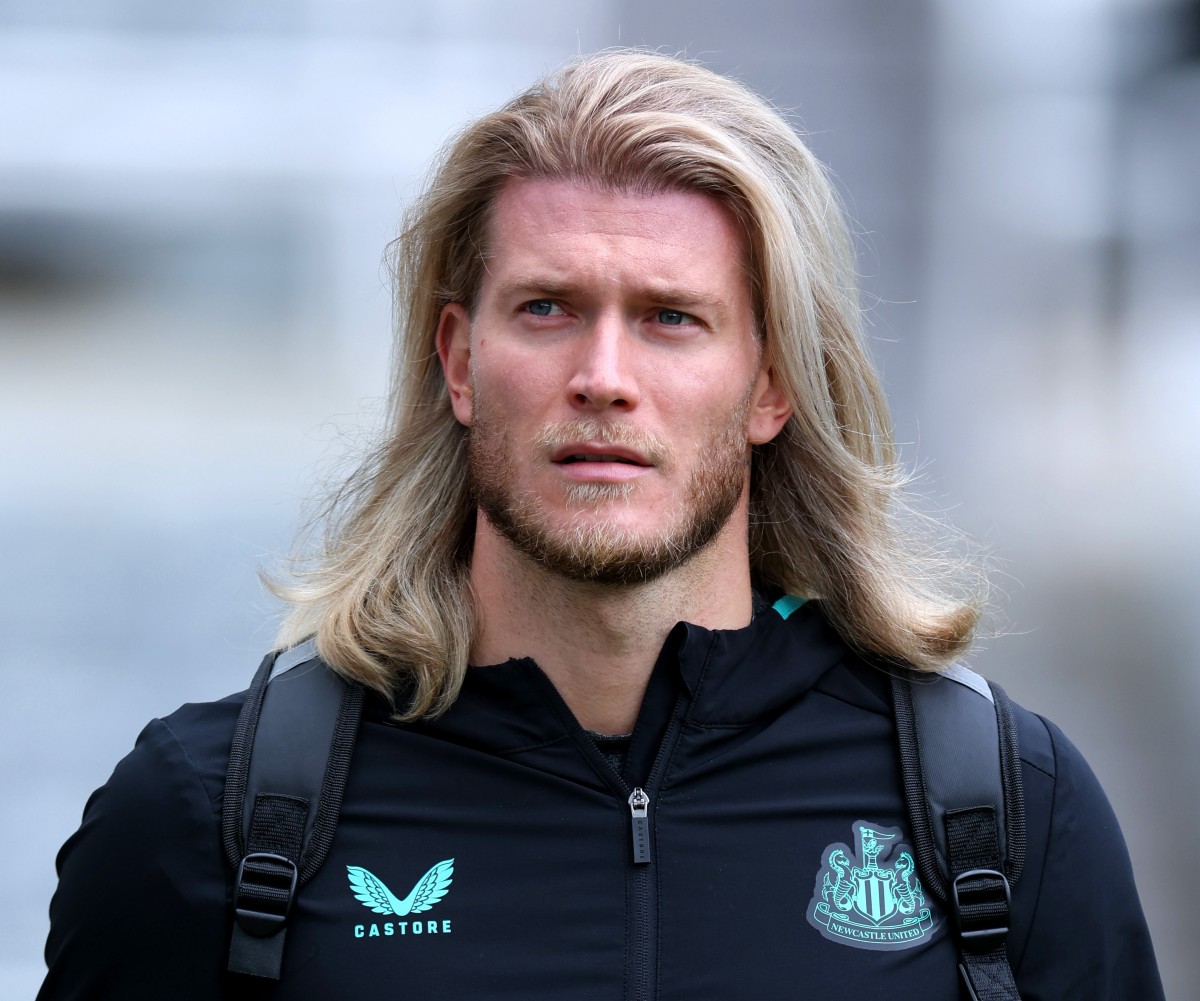 Loris Karius during his time at Newcastle United