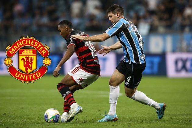 Lorran in action for Flamengo