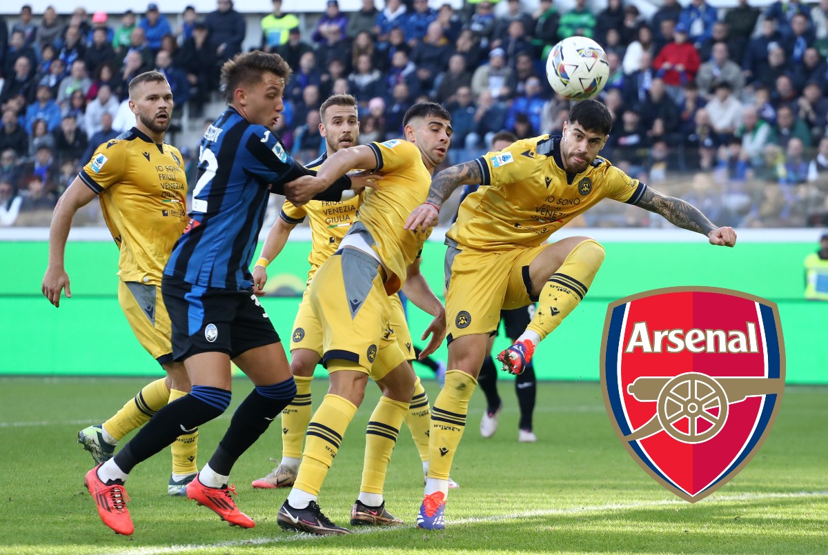 Mateo Retegui in action for Atalanta against Udinese