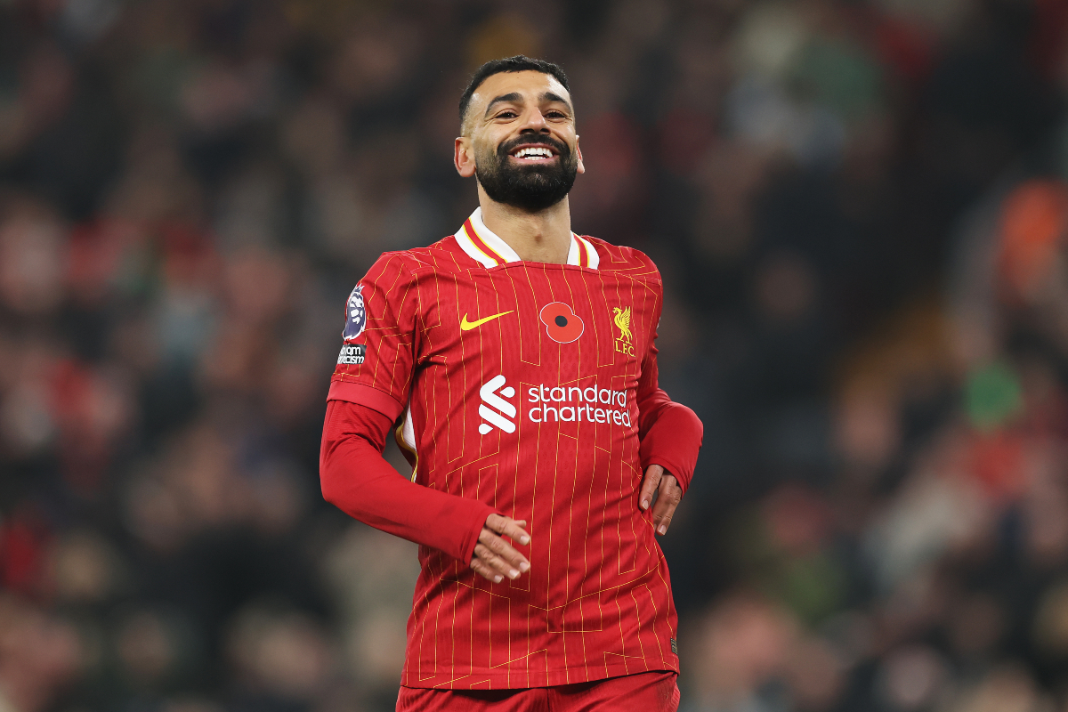 Mohamed Salah is happy at Liverpool