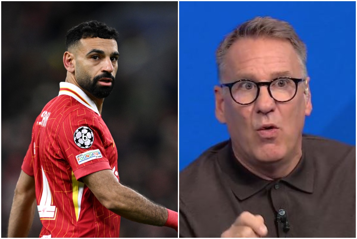 Mohamed Salah and Paul Merson