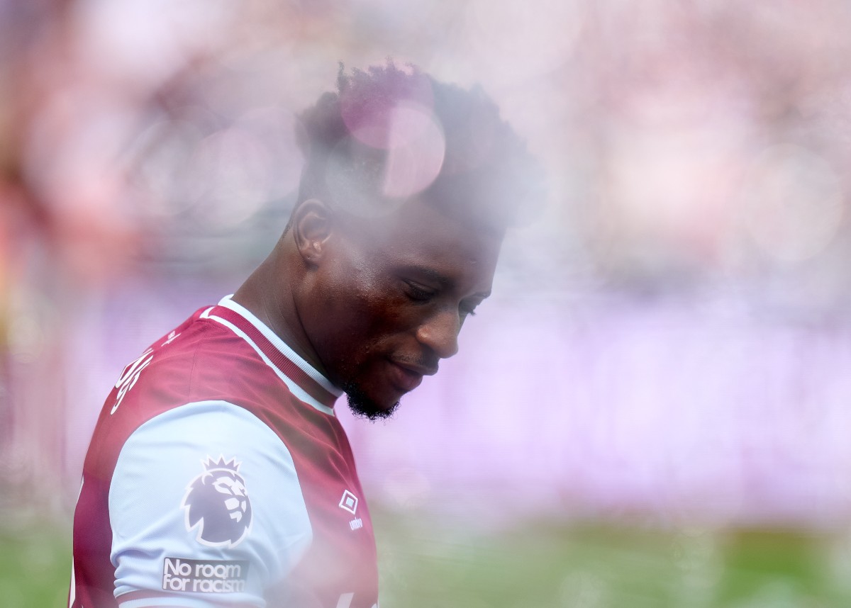 Mohammed Kudus in action for West Ham