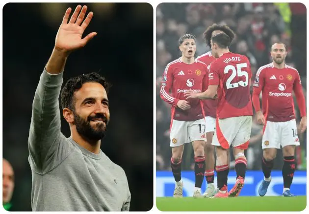 Ruben Amorim admires two Man United players