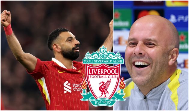 Arne Slot hints at Mo Salah Liverpool contract situation.