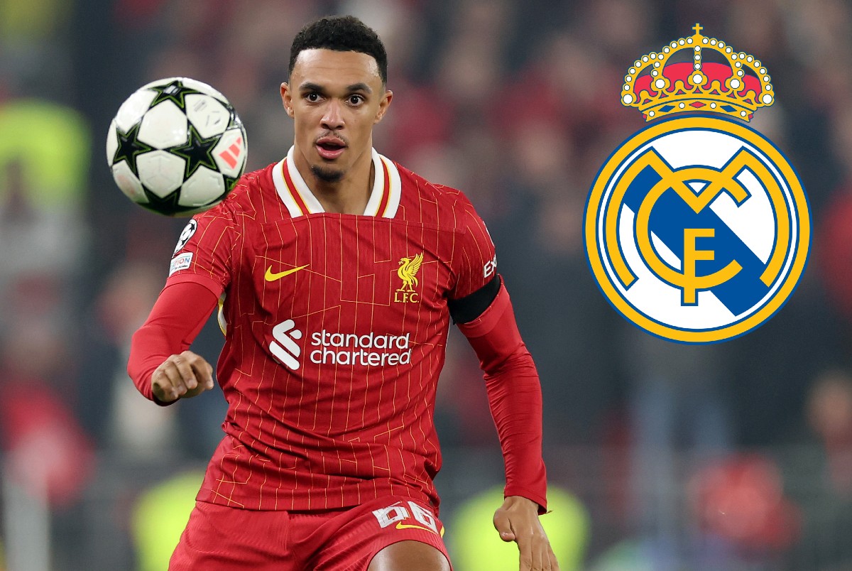 Trent Alexander-Arnold in action for Liverpool in the Champions League