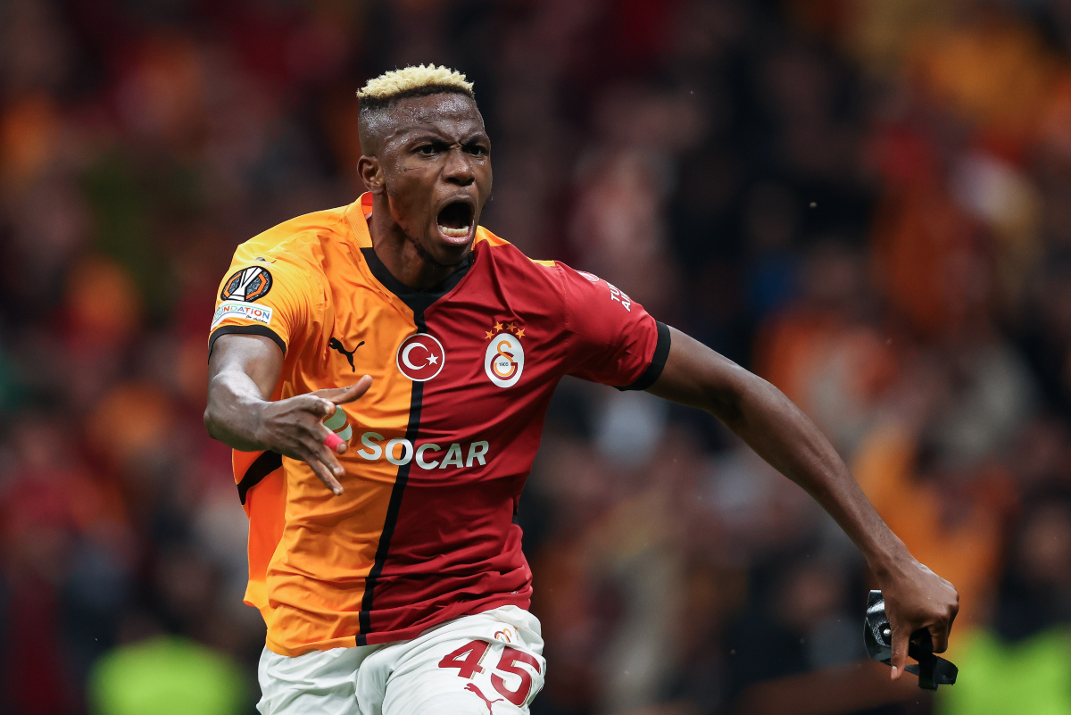 Victor Osimhen in action for Galatasaray