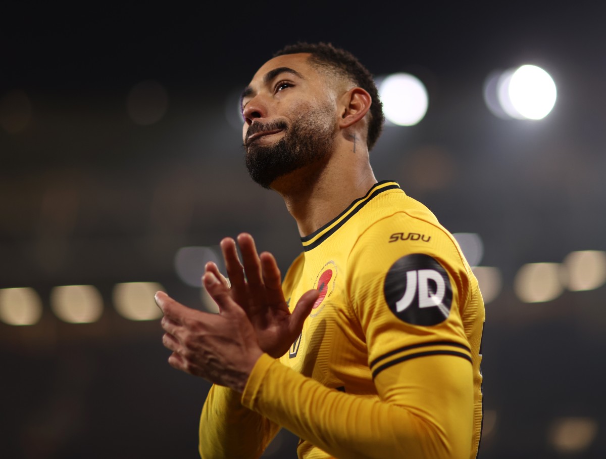 Matheus Cunha in action for Wolves