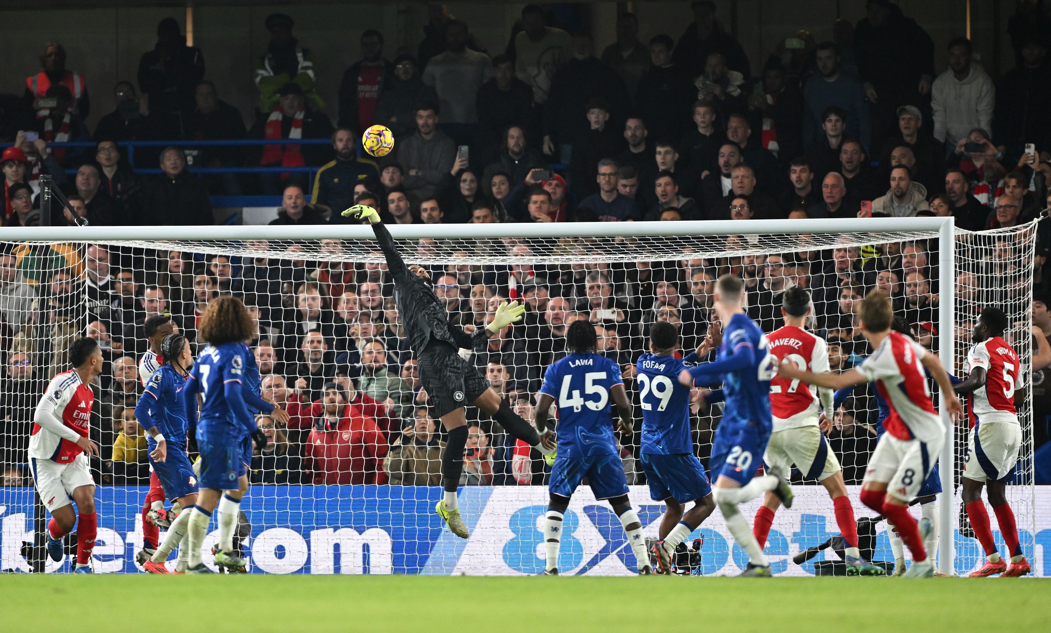 Chelsea FC and Arsenal FC at Stamford Bridge