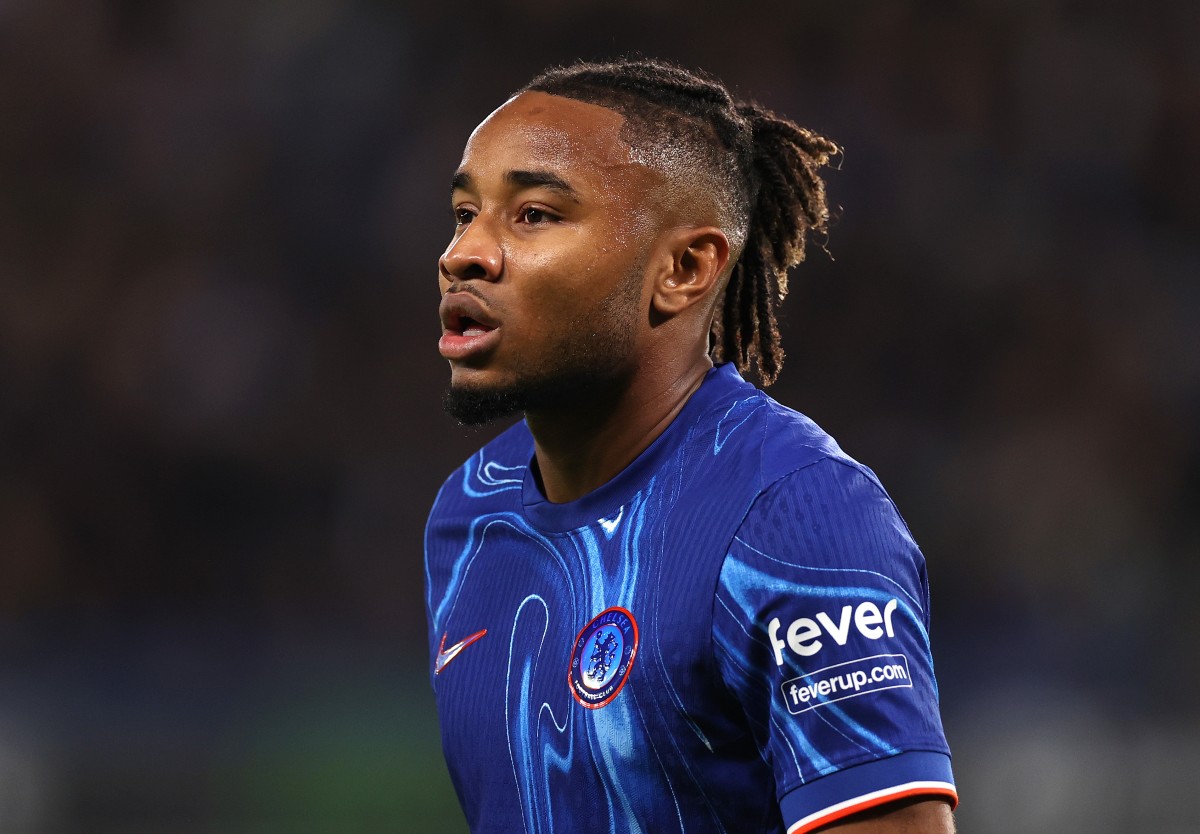 Christopher Nkunku in action for Chelsea