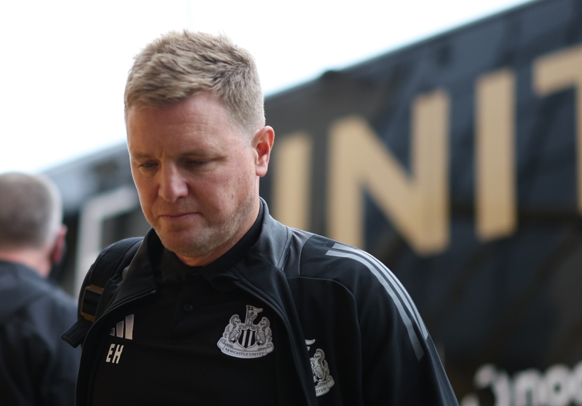 Newcastle manager Eddie Howe