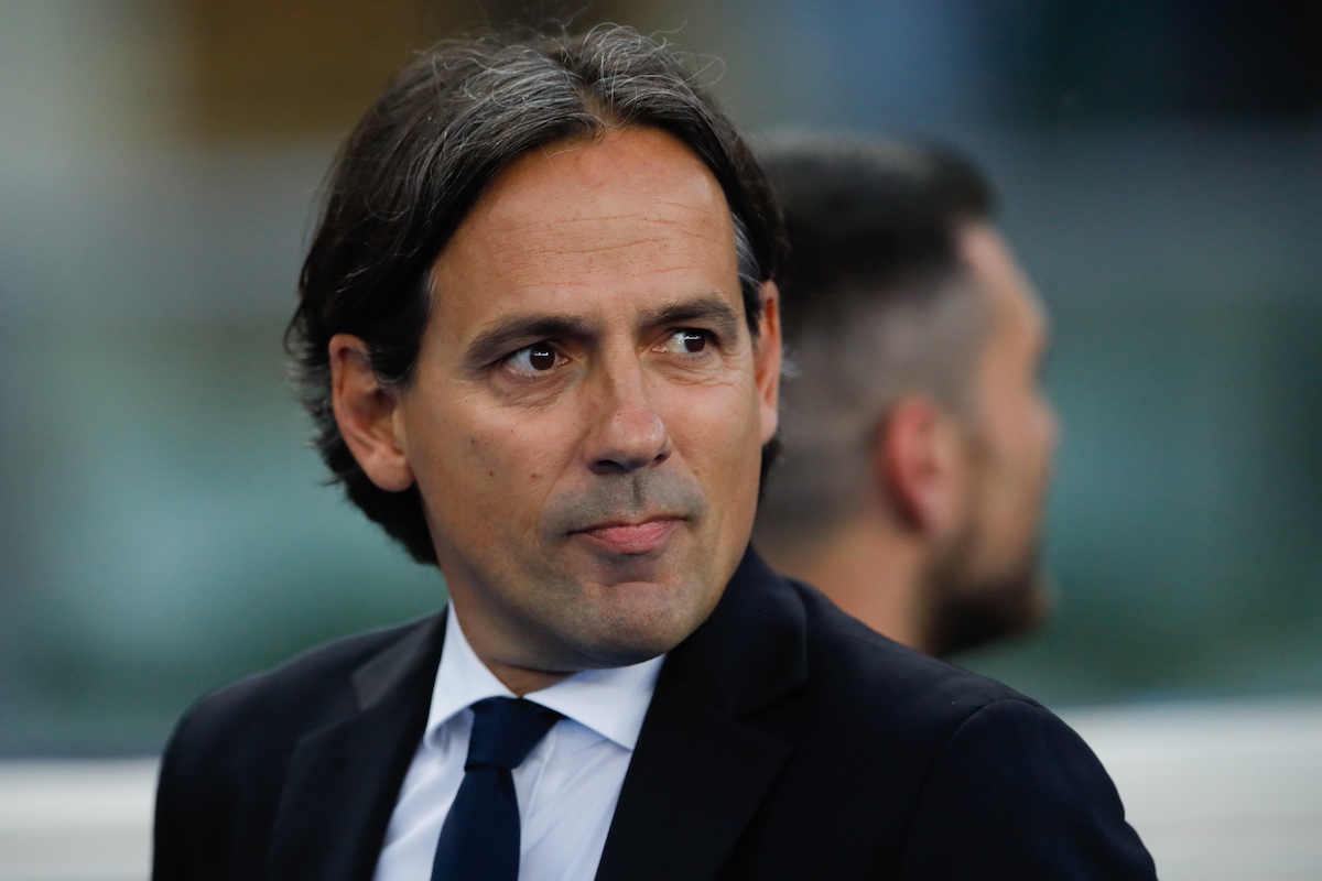 Inter Milan manager Simone Inzaghi