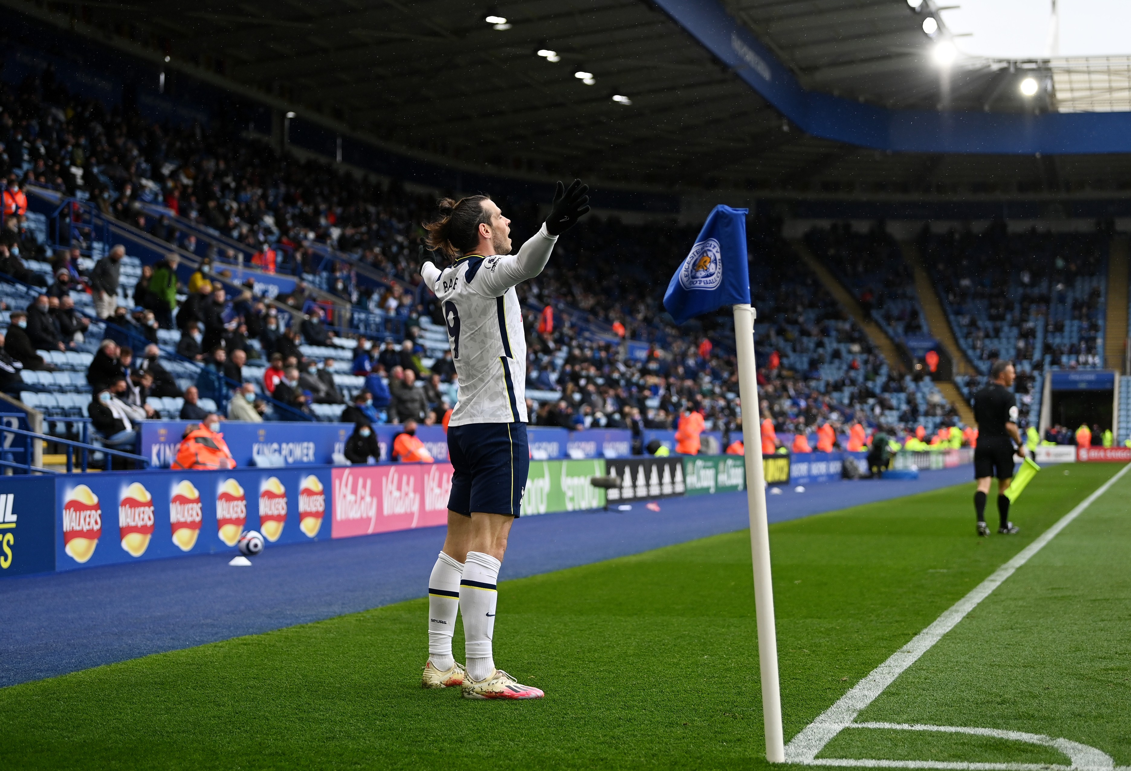 Gareth Bale in action for Tottenham