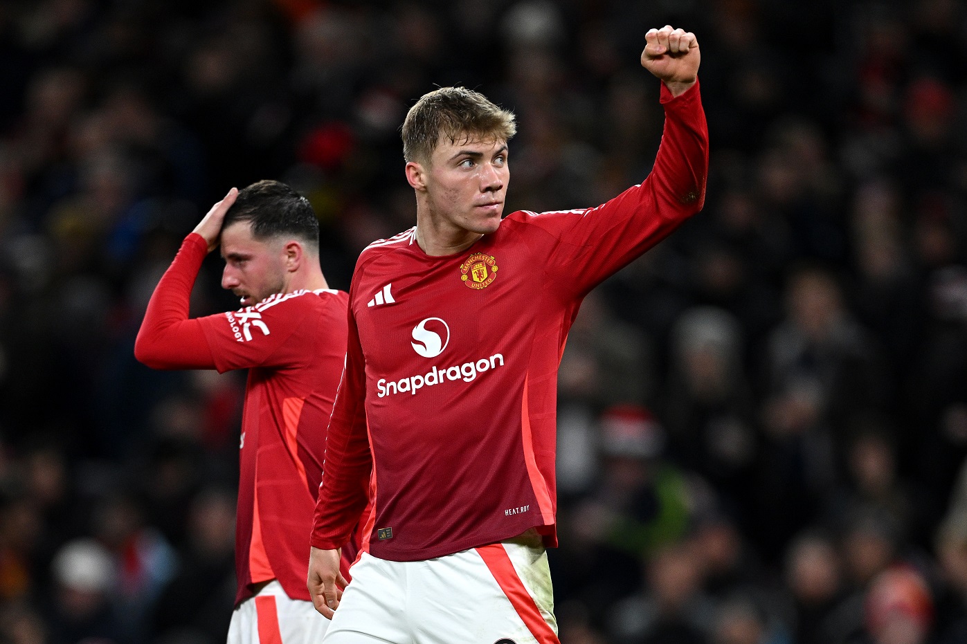 Ruben Amorim wants Man United striker Rasmus Hojlund to improve