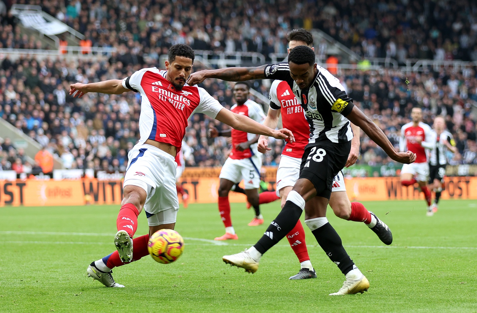 Arsenal defender William Saliba