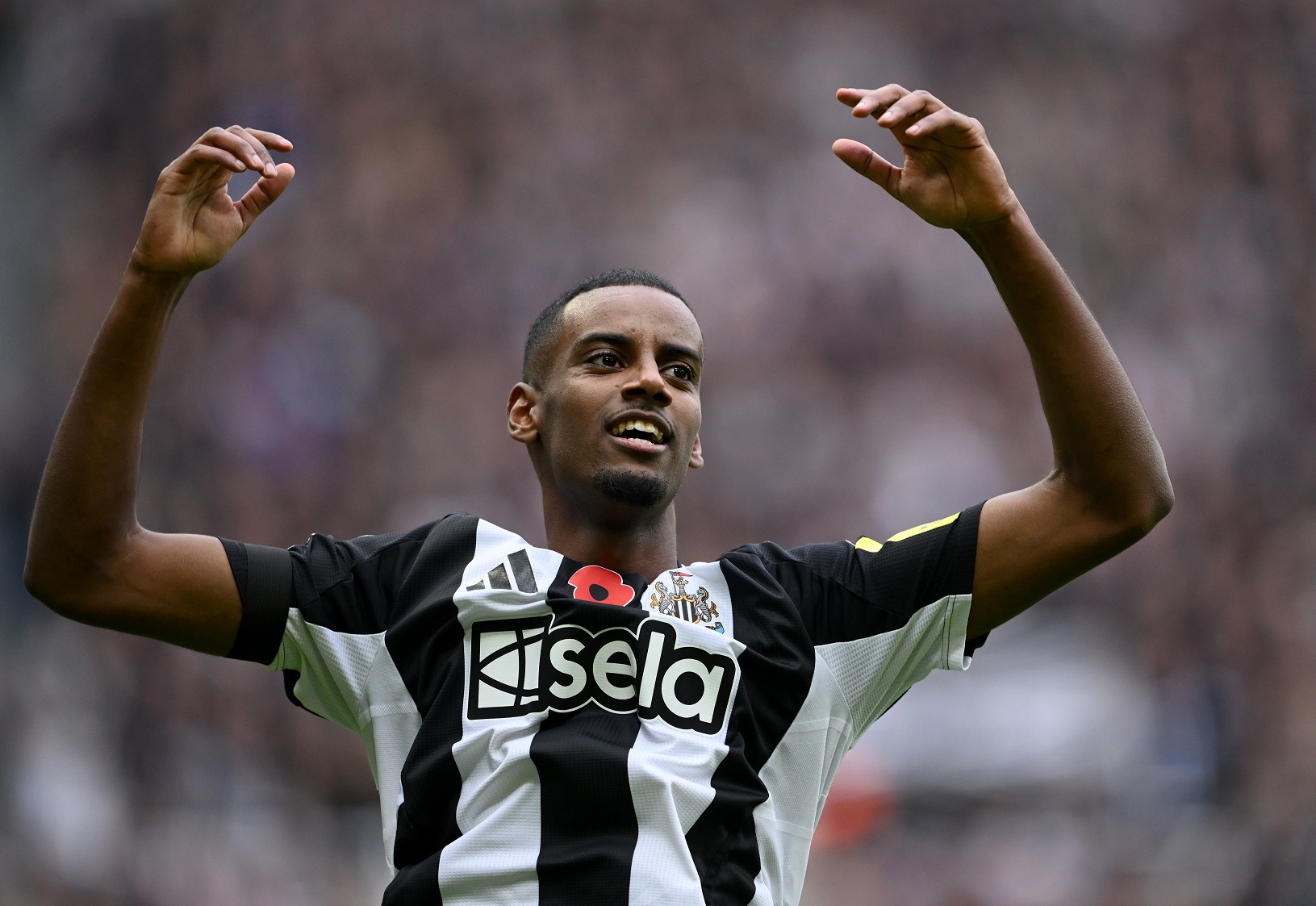 Newcastle United striker Alexander Isak