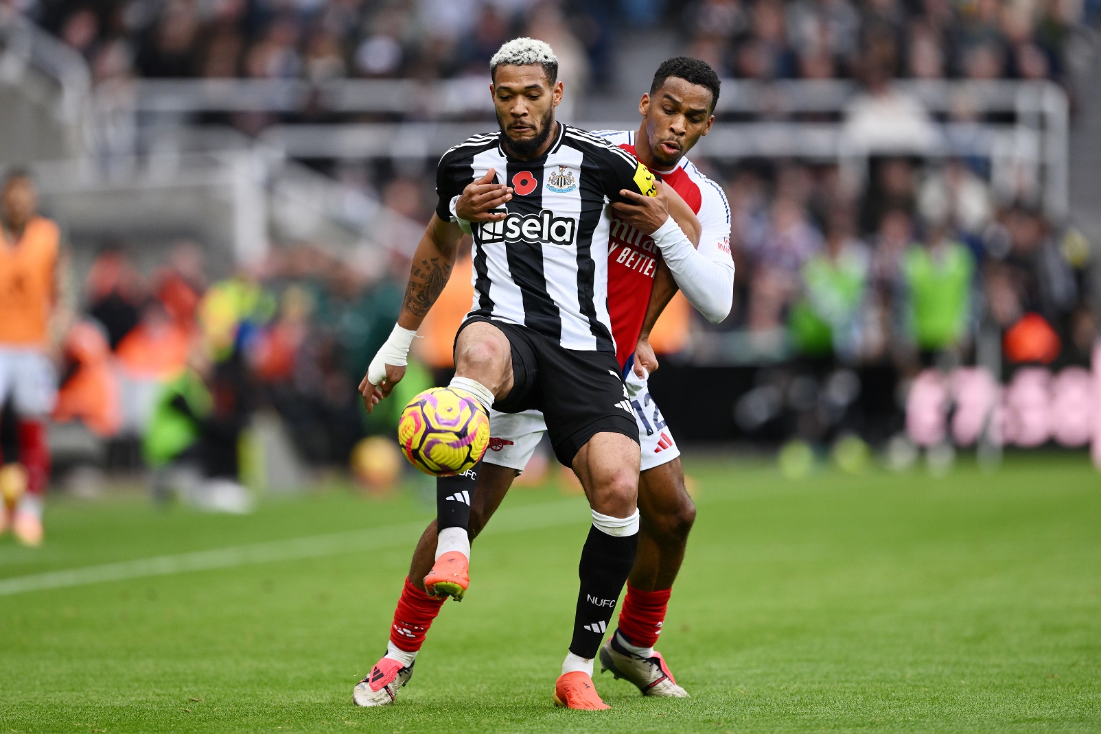 Mikel Arteta praised Newcastle United star Joelinton