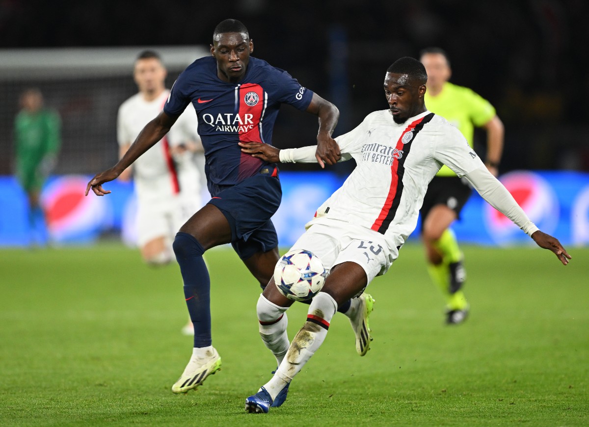 Randal Kolo Muani in action for PSG