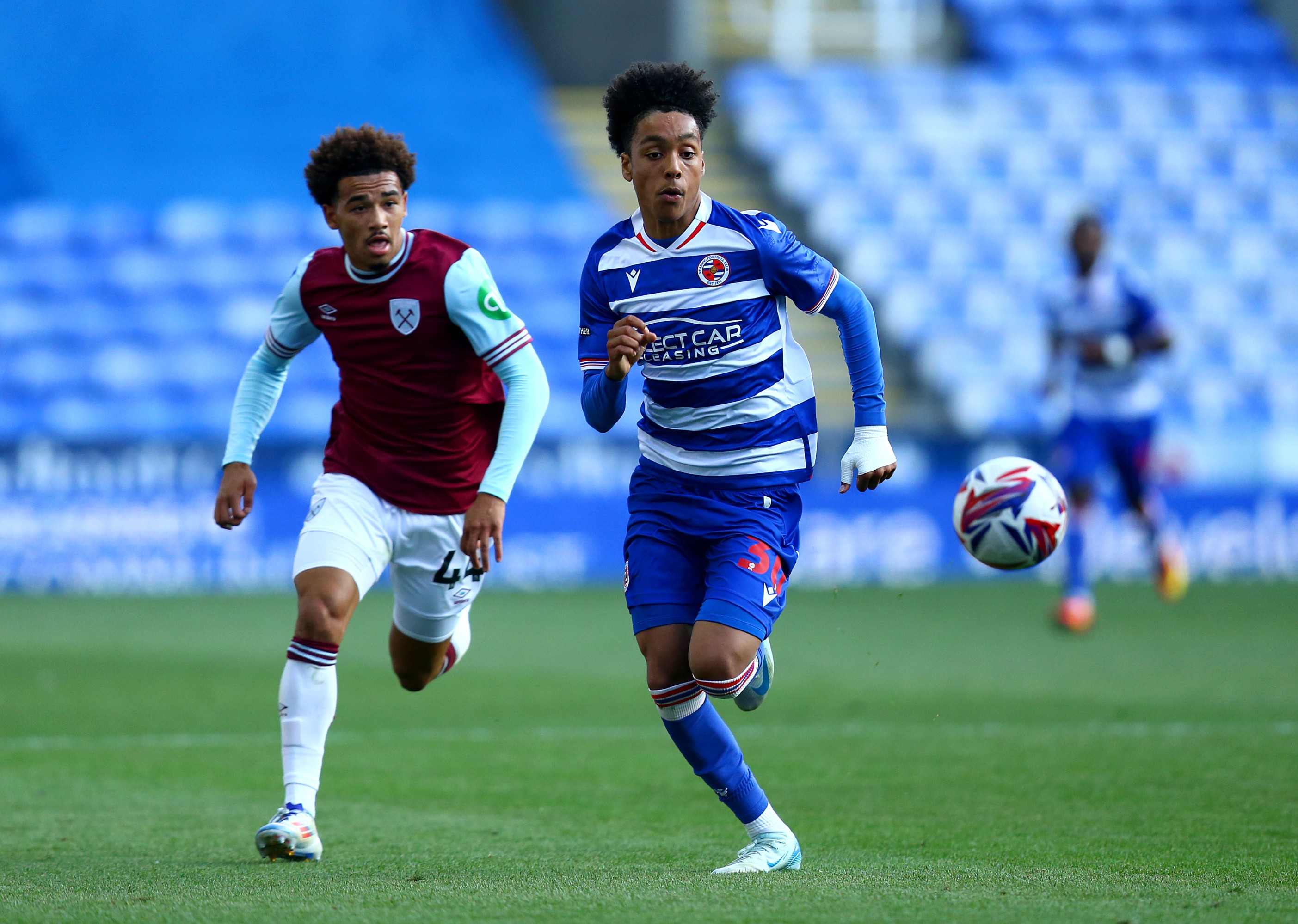 Andre Garcia in action for Reading