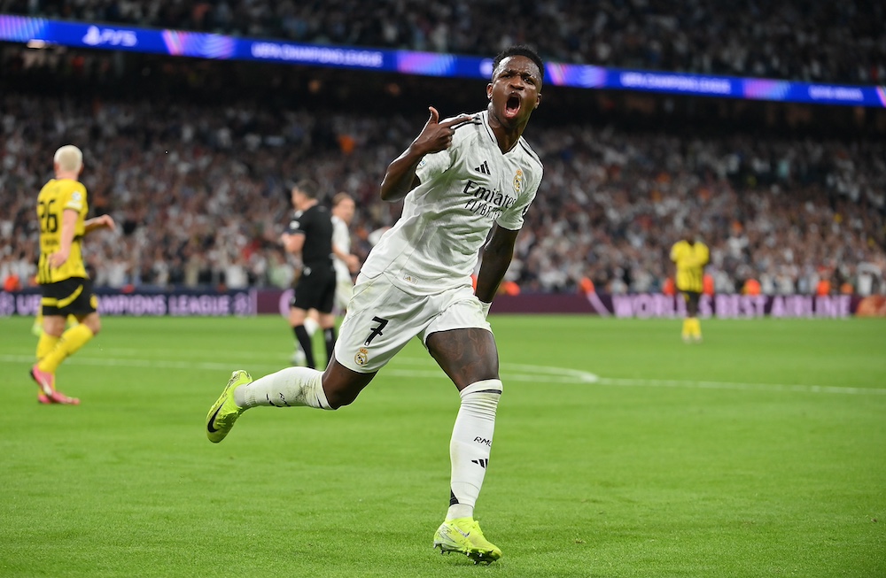 Vini Jr in action for Real Madrid.