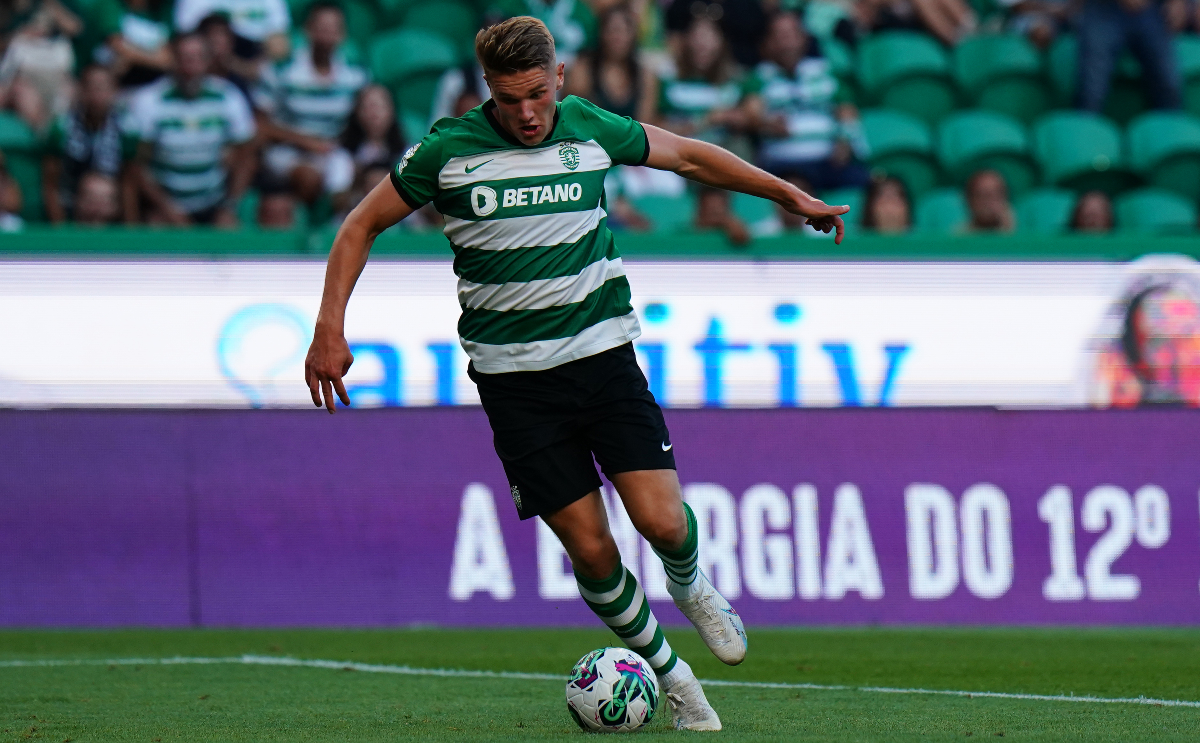 Viktor Gyokeres in action for Sporting CP