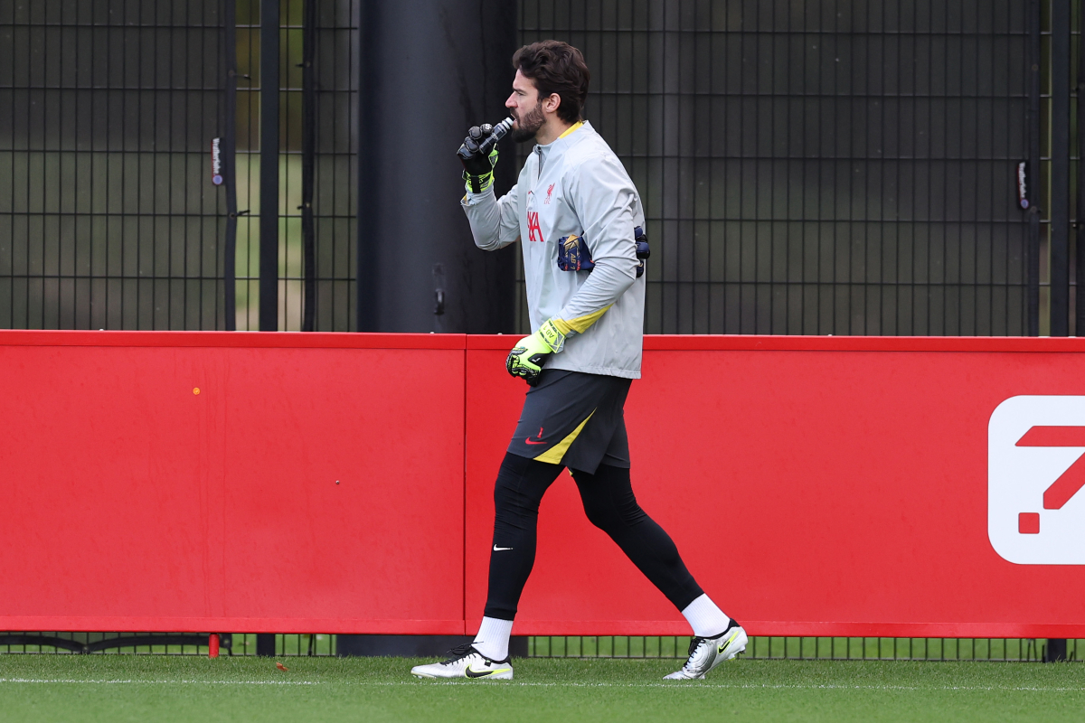 Alisson has returned to Liverpool action