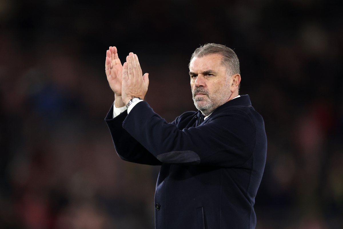 Ange Postecoglou is under pressure at Tottenham