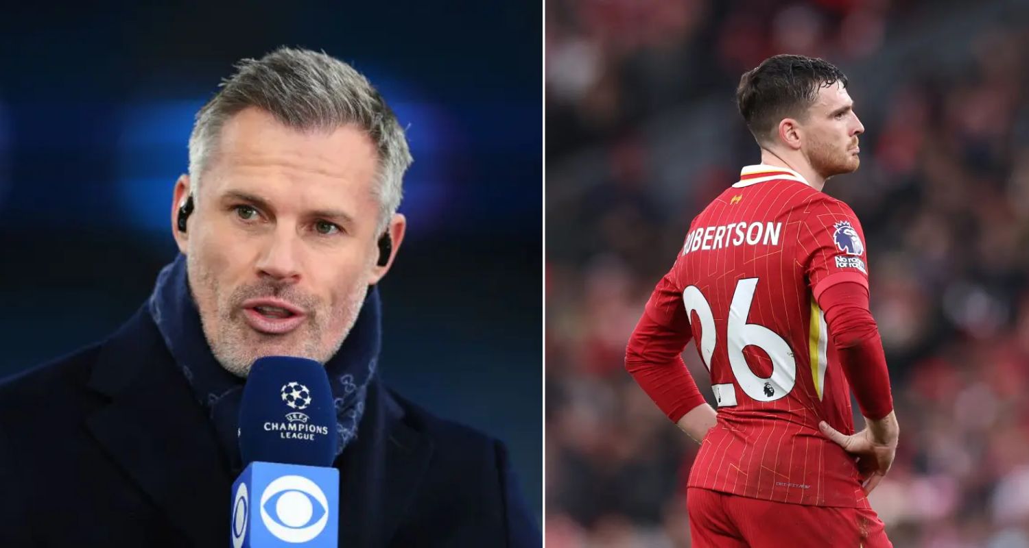 Jamie Carragher and Andy Robertson