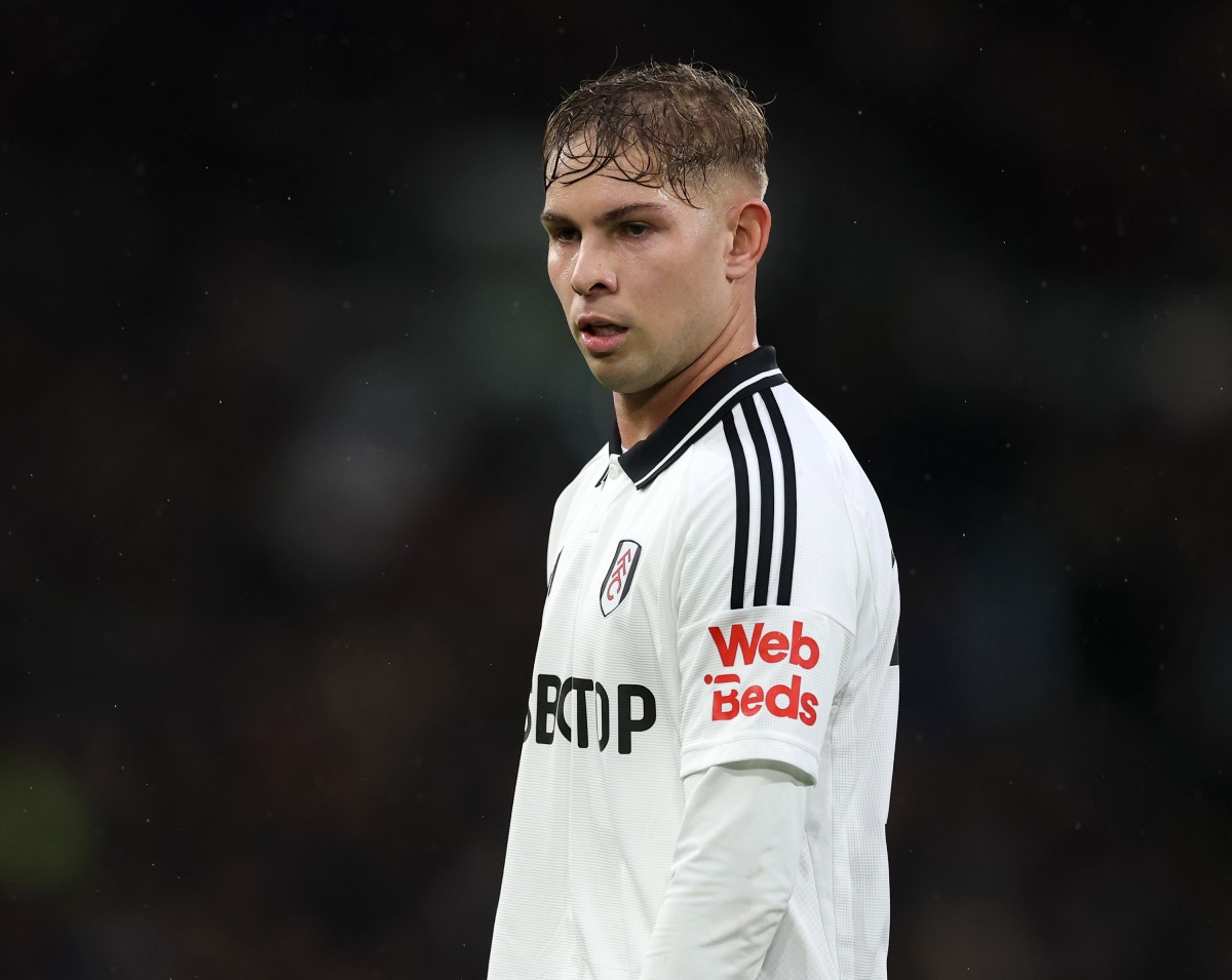 Emile Smith Rowe in action for Fulham