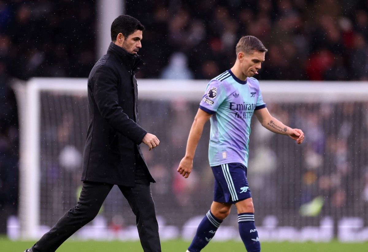 Mikel Arteta after Arsenal's draw with Fulham