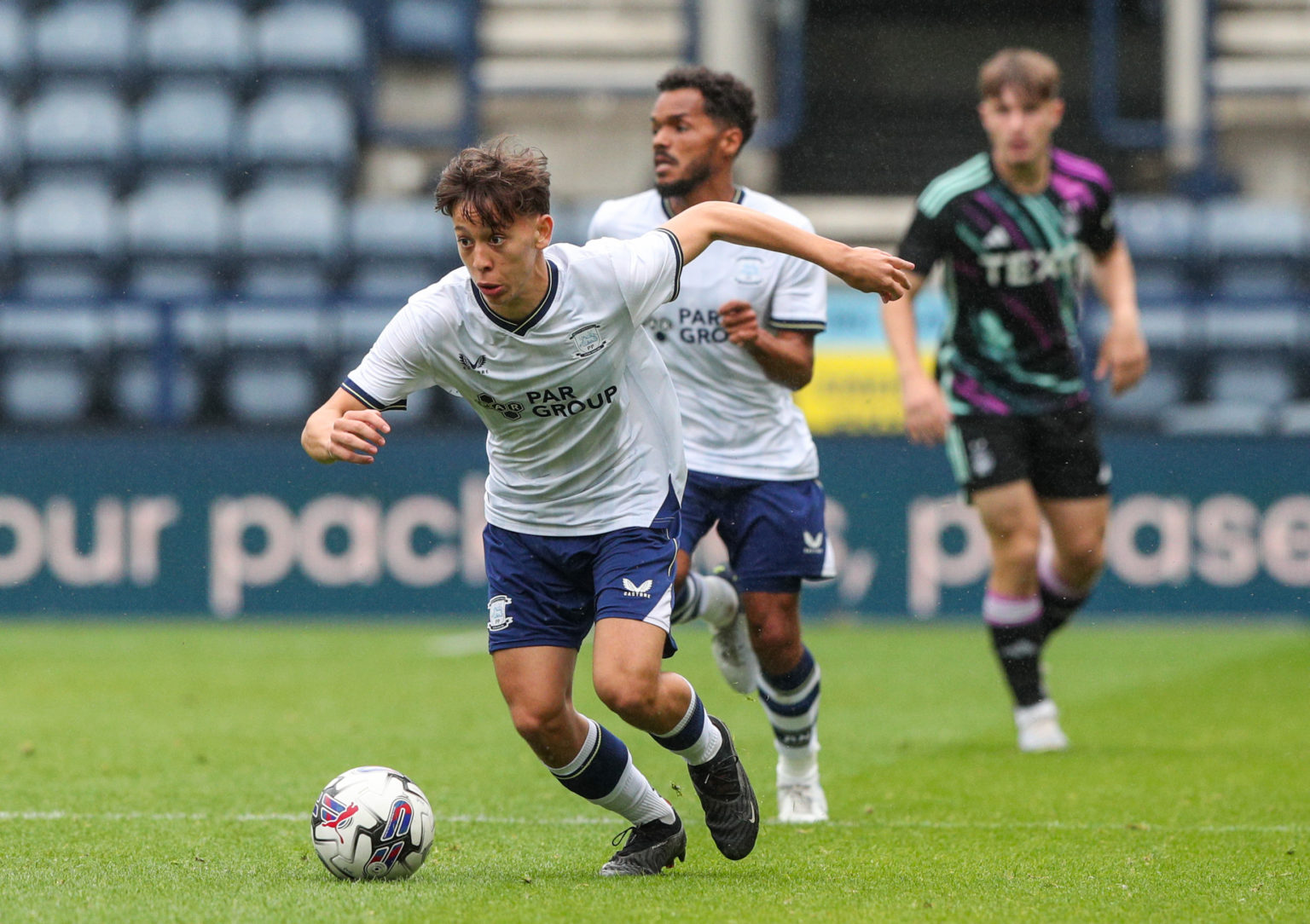 Preston North End's Felipe Rodriguez-Gentile in action