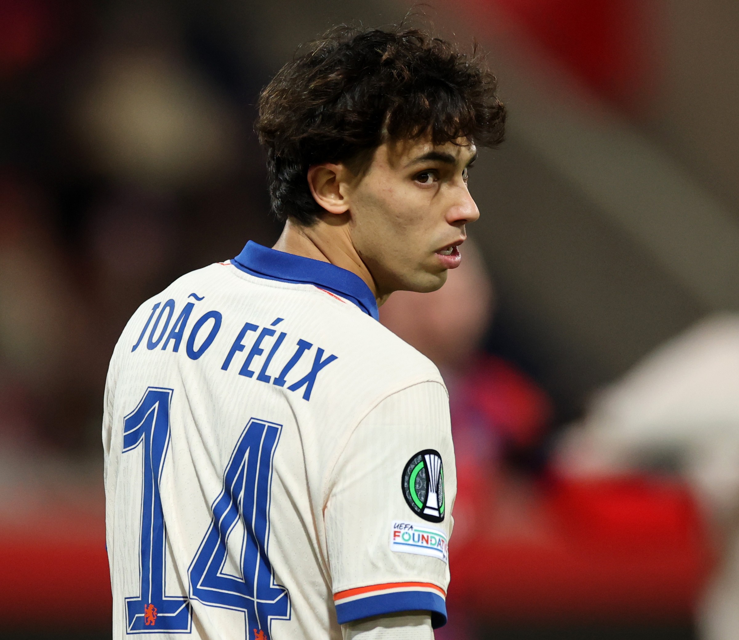 Joao Felix in action for Chelsea