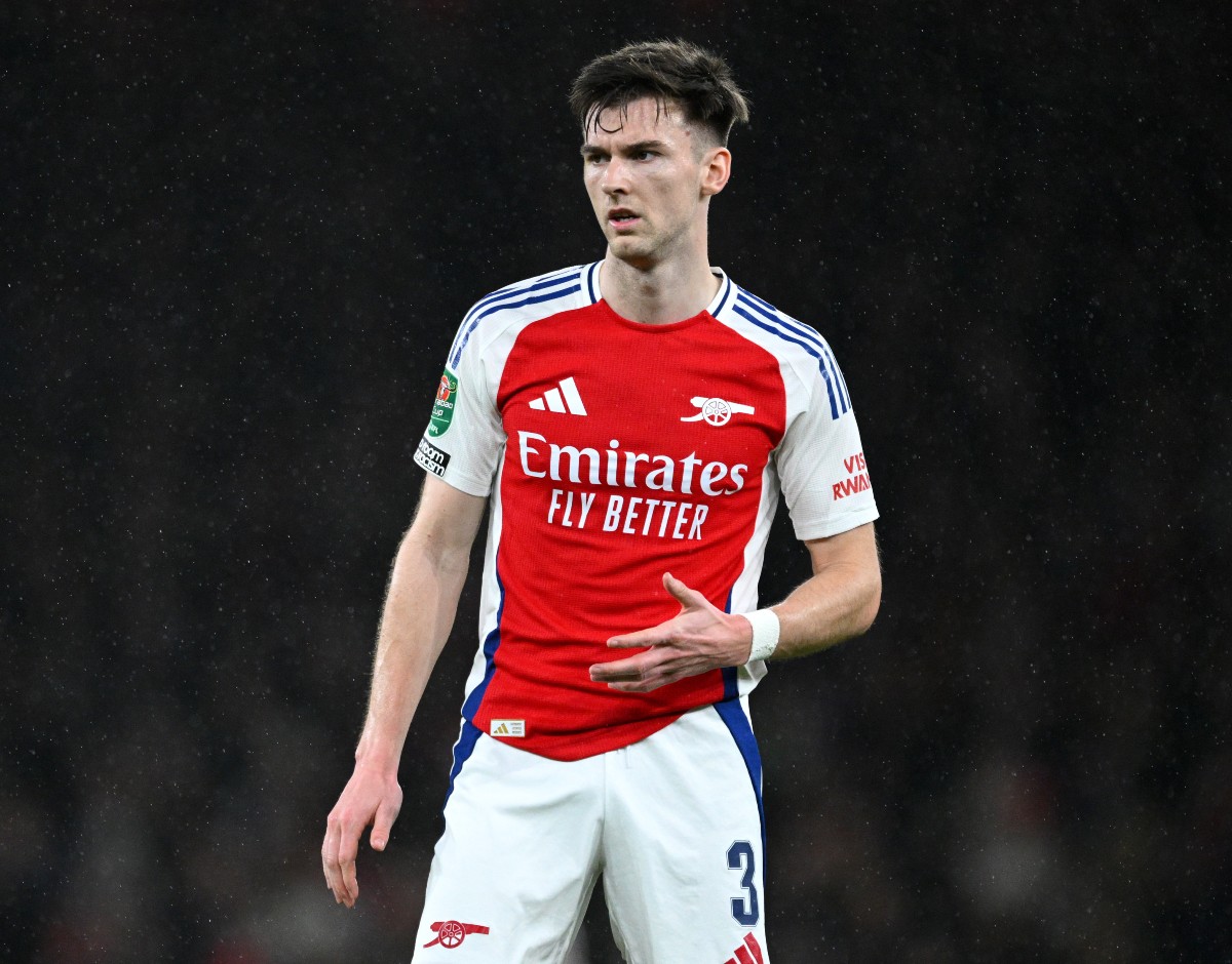 Arsenal defedner Kieran Tierney is linked with a move to West Ham United