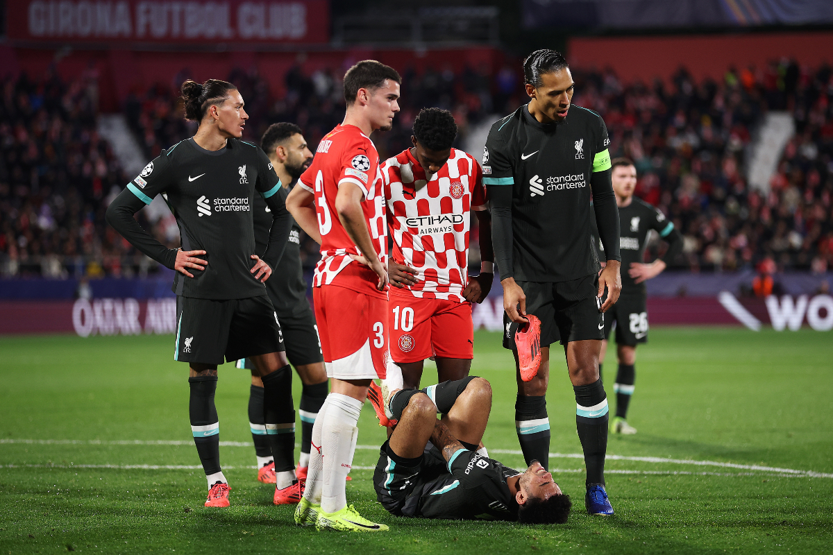 Liverpool star Luis Diaz earned Liverpool a penalty