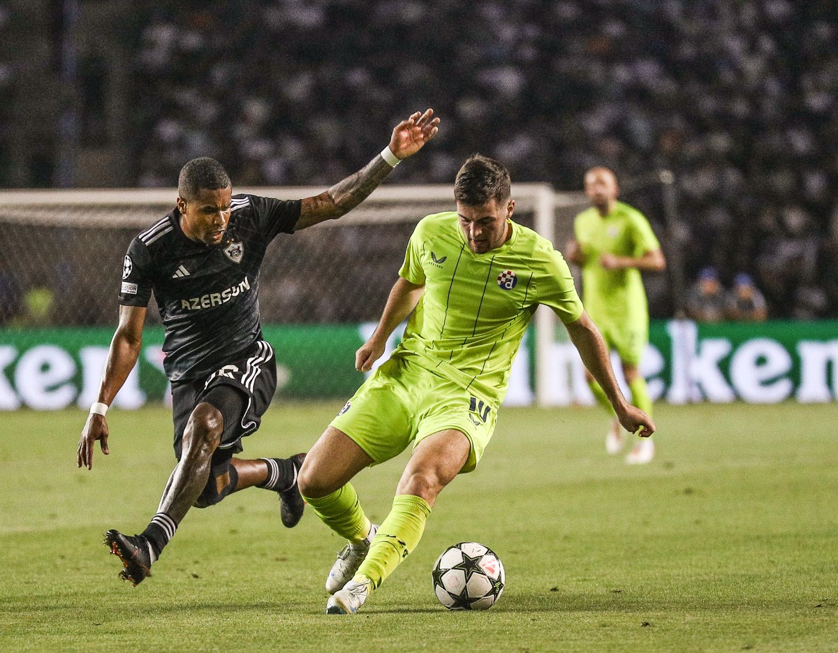 Martin Baturina in action for Dinamo Zagreb