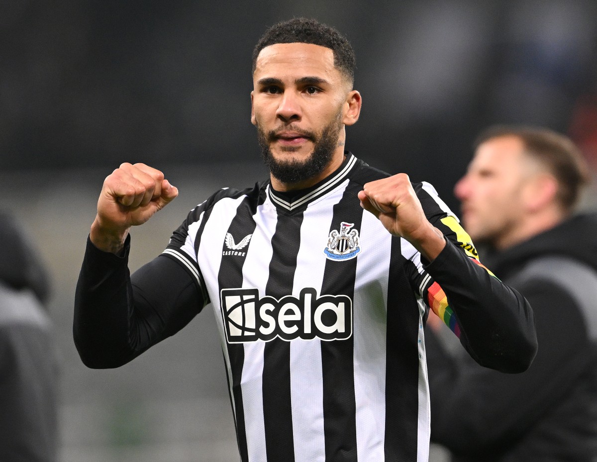 Newcastle defender Jamaal Lascelles