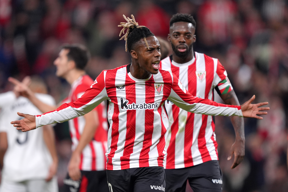 Athletic Club's Nico Williams is a target for Arsenal