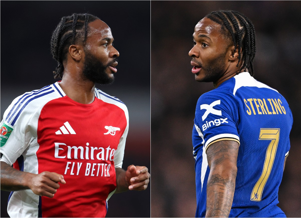 Raheem Sterling at Arsenal and Chelsea