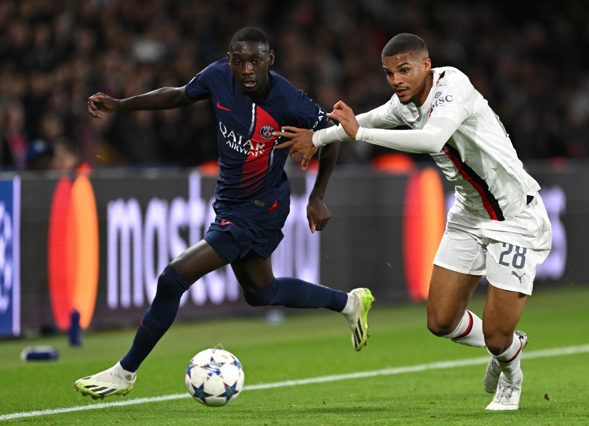 Randal Kolo Muani in action for PSG