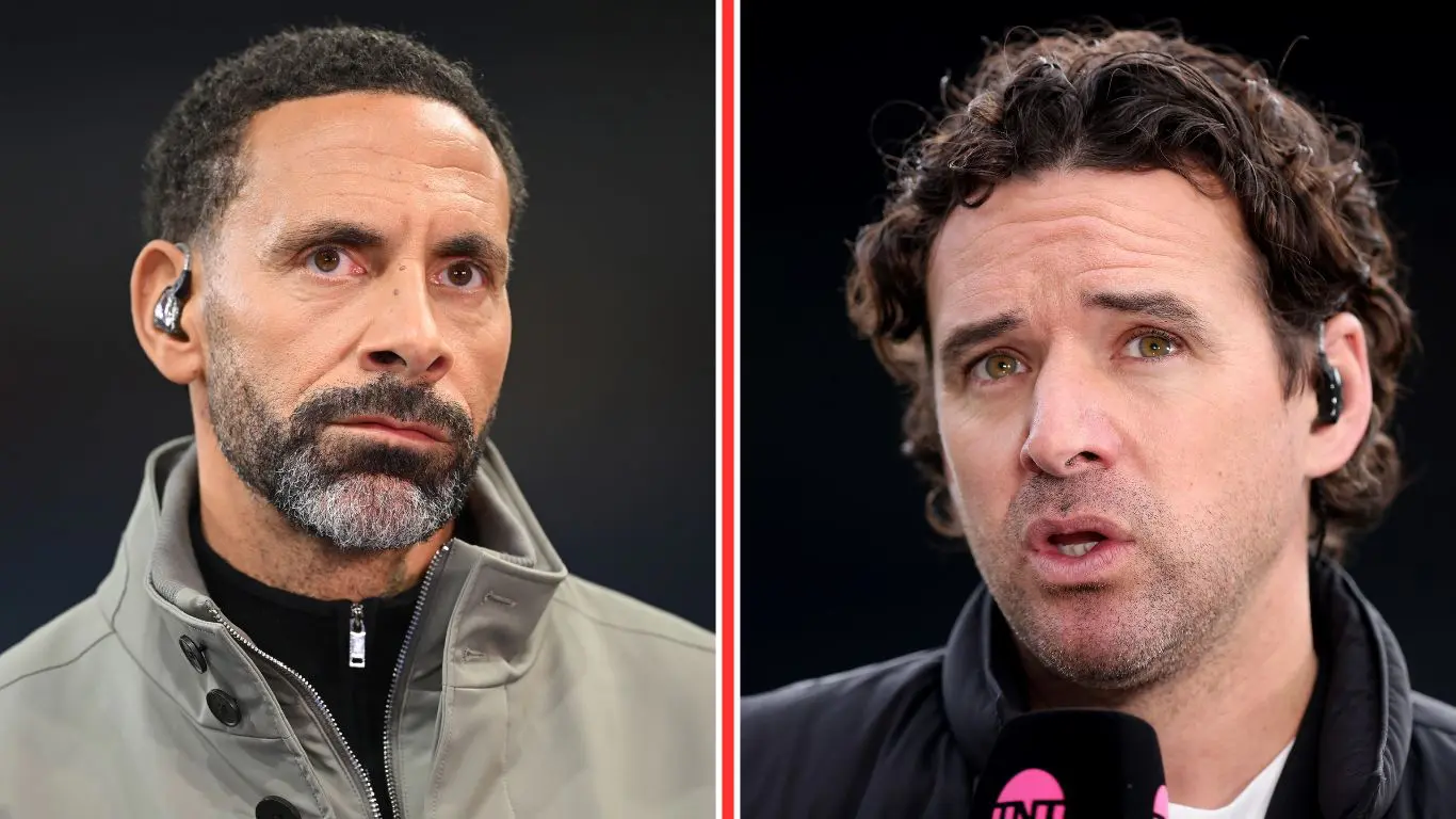 “Get Rio some water” – Ferdinand clashes with Owen Hargreaves in Liverpool, Chelsea debate