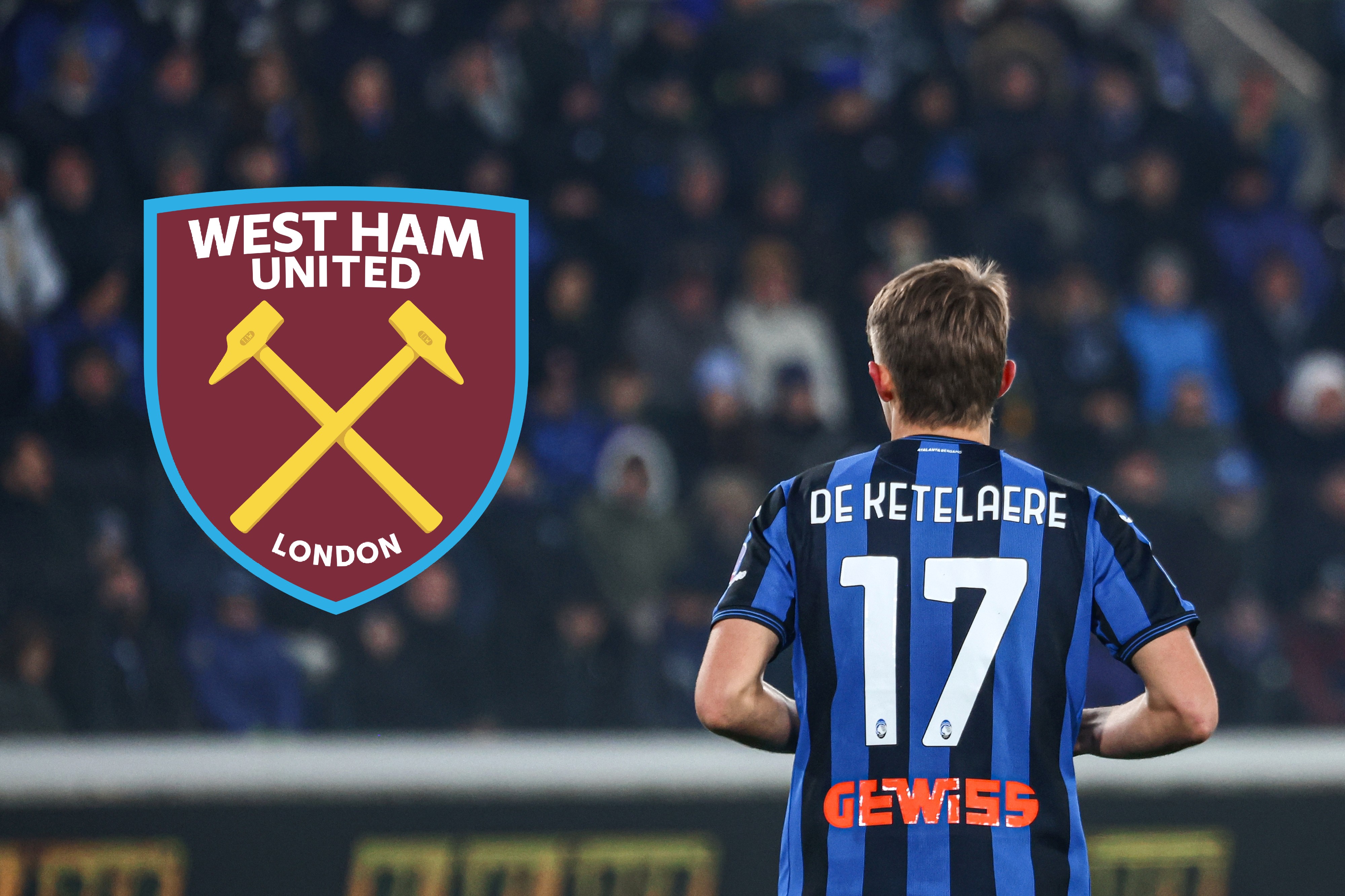 Charles De Ketelaere in action for Atalanta