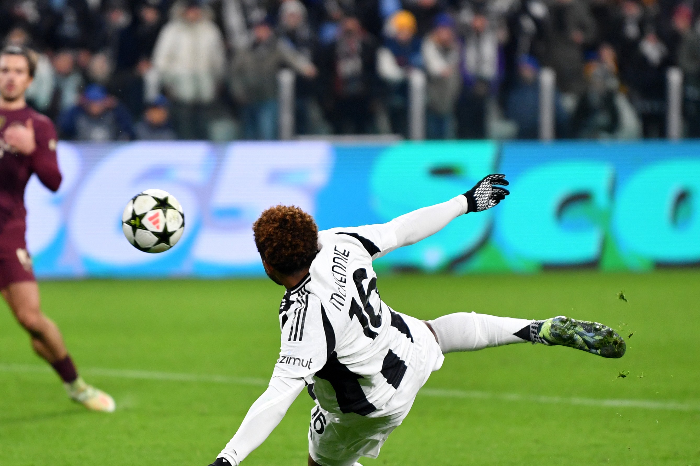 Juventus' Weston McKennie scored his team's second goal