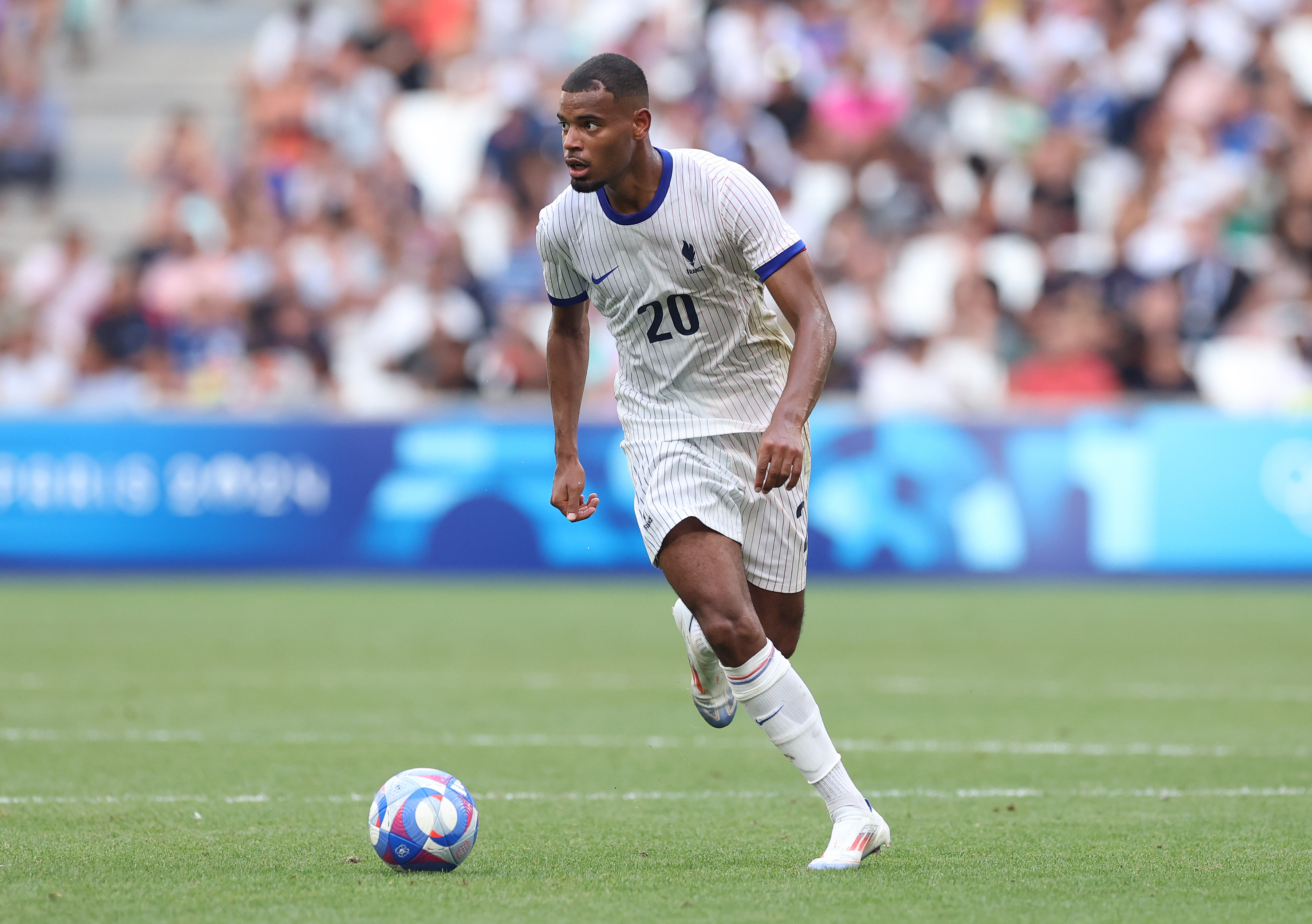 Andy Diouf in action for France U21