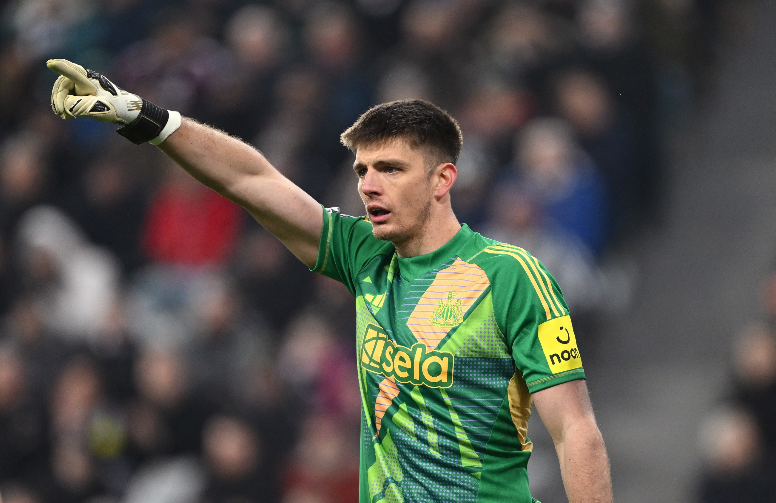 Nick Pope in action for Newcastle