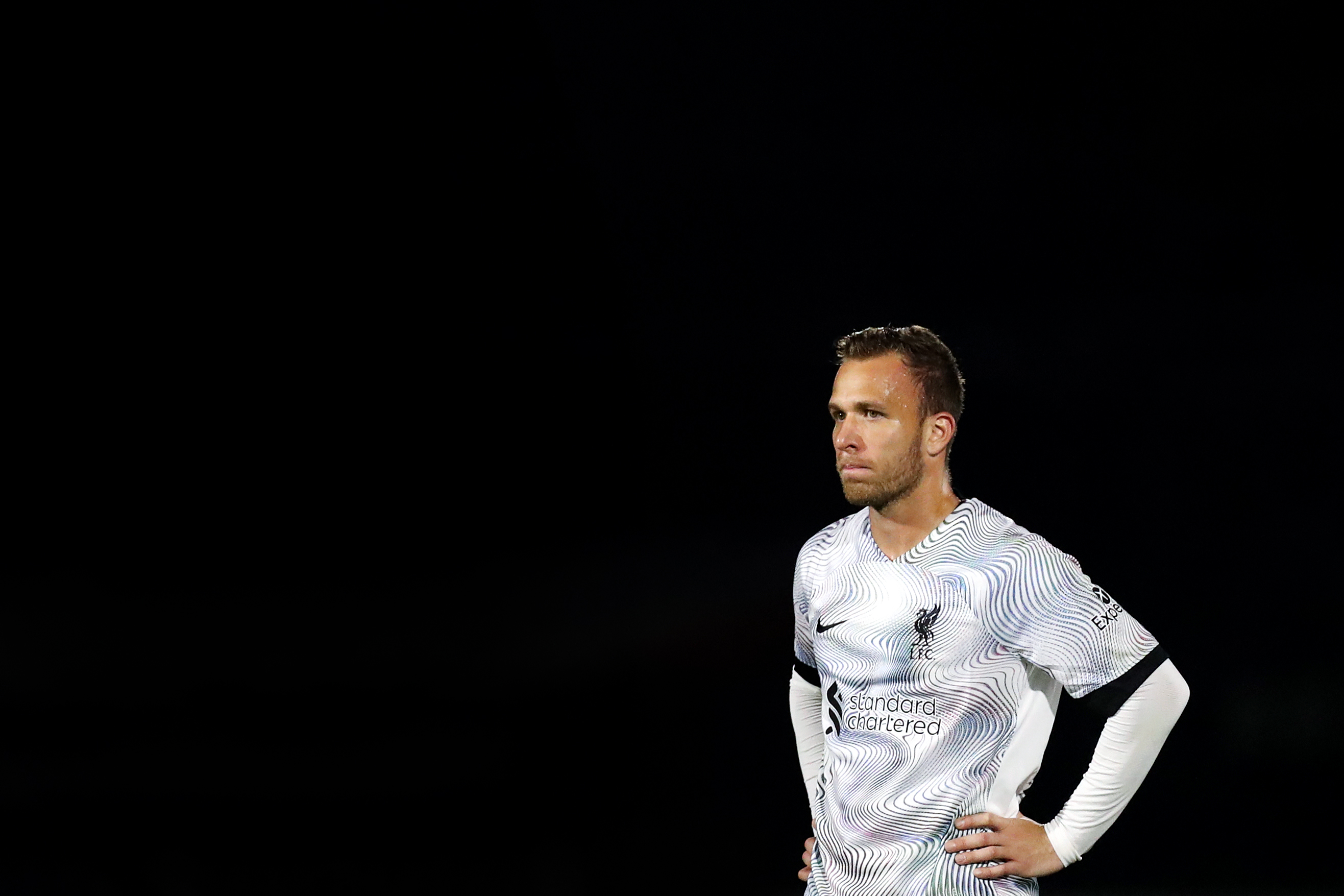 Former Liverpool midfielder Arthur Melo