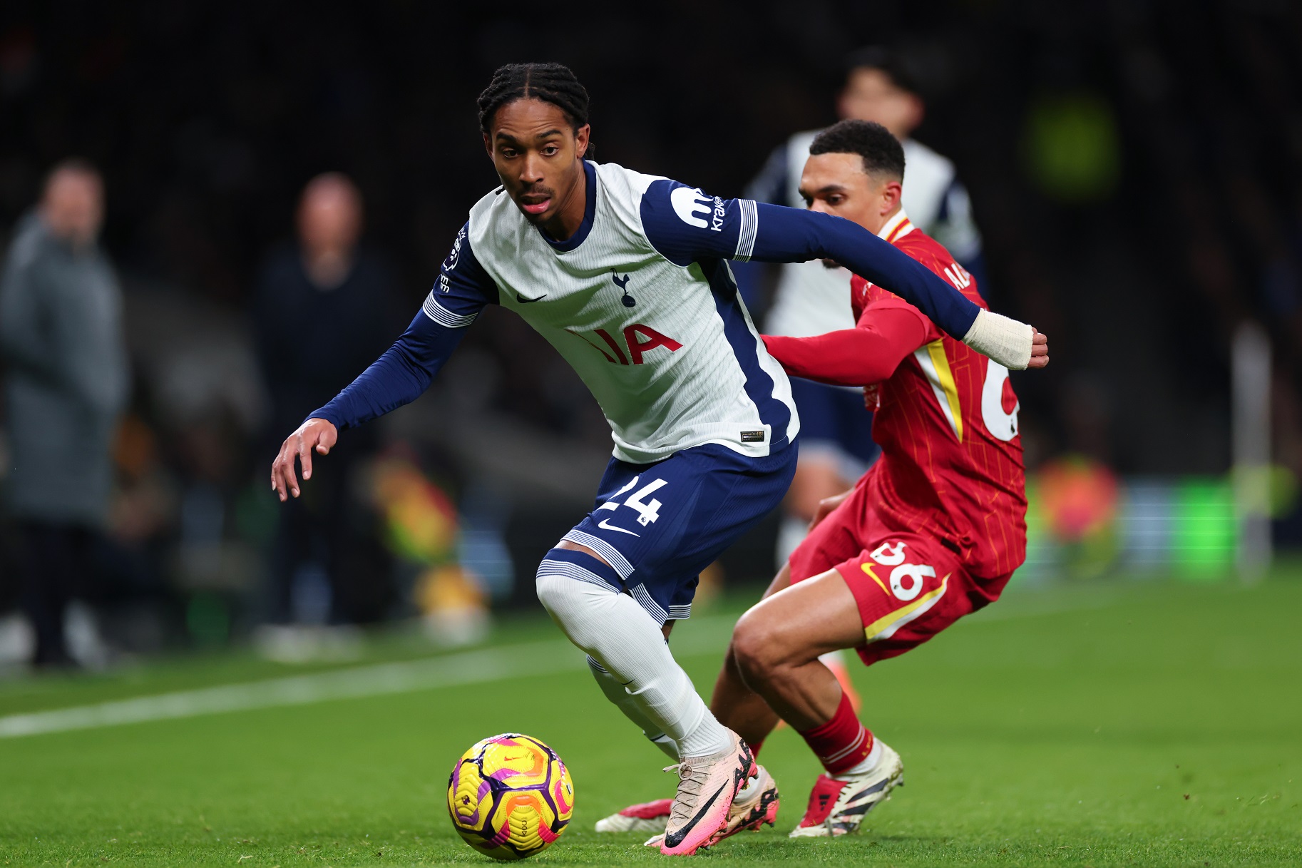 Tottenham player, Jed Spence, has been criticized for his performance against Liverpool