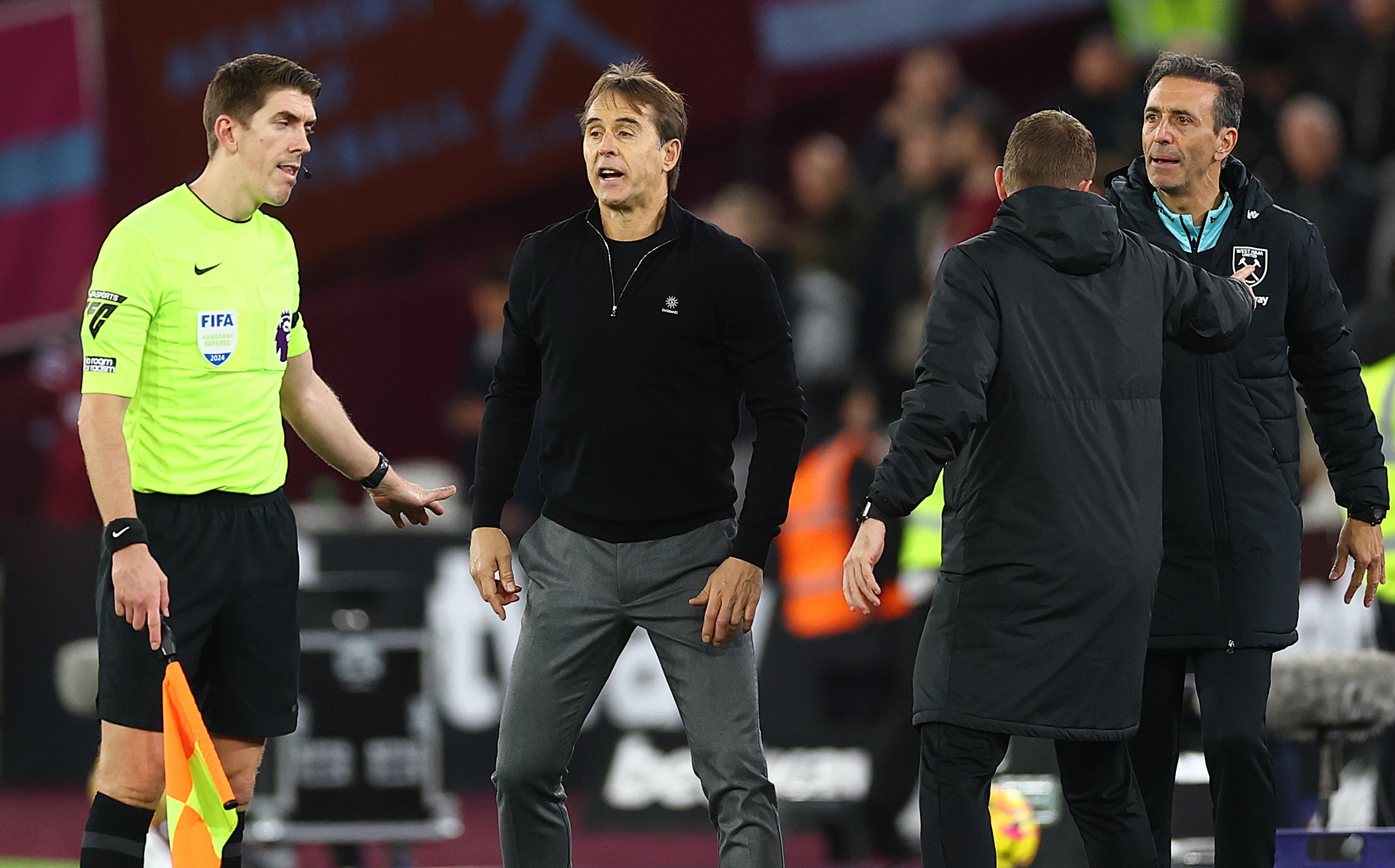 Julen Lopetegui, coach of West Ham United